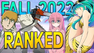 Ranking Fall 2022 Anime Openings (BAD OPINIONS)