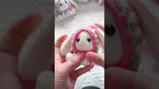Stitched crochet doll