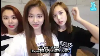 [Eng Sub] 2016-06-14 미쯔 | (tzuyu's birthday) twice mina, tzuyu, chaeyoung, jihyo and nayeon vlive