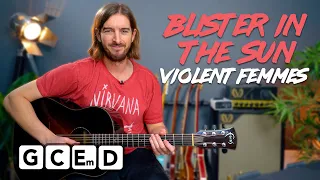 Play Blister In The Sun by Violent Femmes - easy chords & riff!