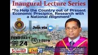 Research With a National Alignment- Prof. Anura Wijayapala