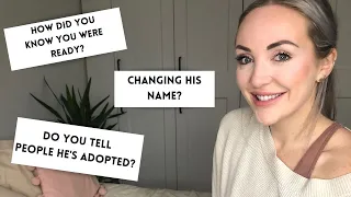 UK ADOPTION Q&A | Changing our son's name? | Do we love our biological child more? | mollymamaadopt