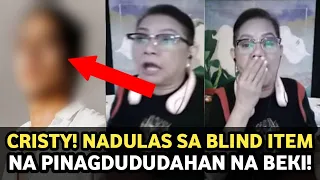 CRISTY! NADULAS NG MASAMBIT SA BLIND ITEM ANG PANGALAN NG HUNK ACTOR NA PINAGDUDUDAHAN NA BEKI!