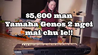 YAMAHA GENOS 2 Ka awh em em mai chu alo thleng ta rup mai le!!