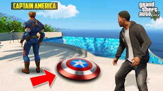 Franklin & Shin Chan Stealing Captain America ‘Cap Shield’ in Gta 5 in Telugu