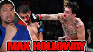 NEW MMA FAN REACTS TO: Max Holloway: The BRUTAL Hand of God | UFC Fighter Documentary