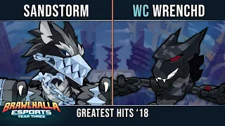 Sandstorm vs wrenchd - Grand Finals - Brawlhalla World Championship 2018 1v1