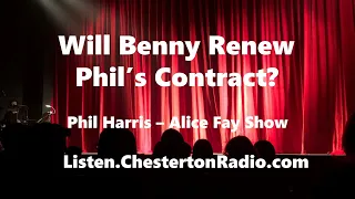 Will Benny Renew Phil's Contract? Phil Harris - Alice Fay Show