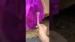 customer order candy purple brake calipers paint 💥