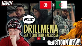 Reacting to Drillmena?! Tunisian x Algerian Rap