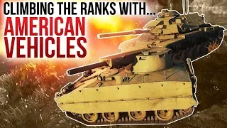 Climbing the ranks with AMERICAN VEHICLES / War Thunder