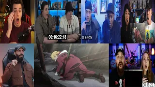 FULLMETAL ALCHEMIST : BROTHERHOOD EPISODE 41 REACTION MASHUP!!