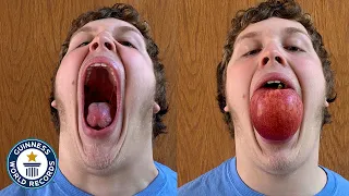 Me & my monster mouth gape! - Guinness World Records