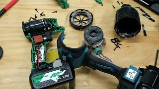 HiKOKI & Makita Dust Blower Tear Down AS001G (GSA01) Vs Metabo HPT RA18DA