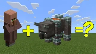 I Combined a Villager and a Ravager ( Illager Beast ) in Minecraft - Here's What Happened ...