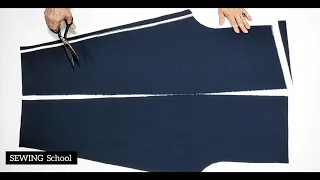 Sew in 10 Minutes 💥 VERY EASY TROUSERS CUT AND SEW