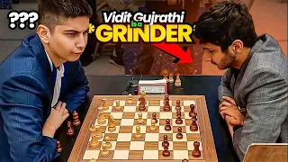 Vidit Gujrathi is an excellent grinder | Amar Elham vs Vidit | World Rapid 2023