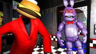 Can We Survive the FIVE NIGHTS AT FREDDY'S Pizzeria in Gmod! Garry's Mod FNAF RP!