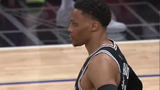 RUSSELL WESTBROOK STUNS CLIPPERS WITH RAZZLE DAZZLE!