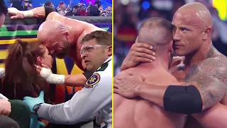 5 Saddest WWE WrestleMania Moments - The Rock & John Cena, Triple H & Stephanie McMahon