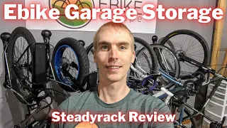 Vertical Bike Racks for your Electric Bike (Steadyrack Review)