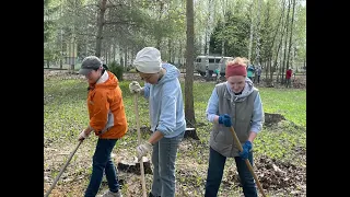 Балтачның "Сабантуй" ял паркында зур, язгы өмә узды