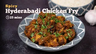 Spicy Hyderabadi Chicken Fry Recipe | Easy Chicken Recipes | Cookd