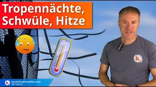 Der August dreht nochmal auf - Hochsommerwochenende mit Tropennächten, Schwüle und Hitze