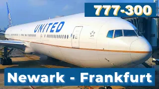 United Airlines Premium Economy Class I Once again did not disappoint I Newark - Frankfurt