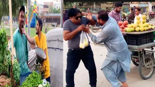 Painting Master And Mix Reaction Public Prank | Joker Prank | latest 2023 | FULL MASTI TV |