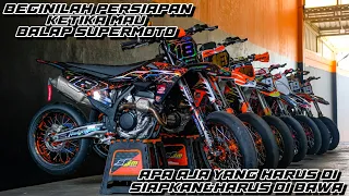 PREPARE BALAP (SSR) SUPERADVENTURE SUPERMOTO RACE SIRKUIT BUKIT PEUSAR TASIKMALAYA