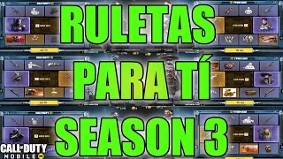 "FOR YOU" SEASON 3 LUCKY DRAW | NUEVAS RULETAS PARA TÍ | CODMOBILE LEAKS | ¿Y LA MÍTICA? 🤔