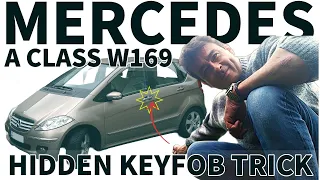 Mercedes A Class W169 Hidden Hidden Window Feature