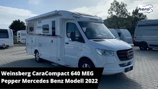 Weinsberg CaraCompact 640 MEG Pepper Mercedes Benz Modell 2022