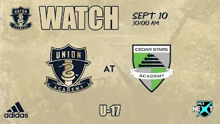 Union Academy U17 at CSA-Monmouth [9.10.23]