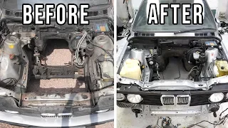 BMW E30 325i Touring Engine Bay [Restoration] - Almost Finished!