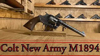 Colt New Army M1894 (.38 LC) History & Shooting Demo