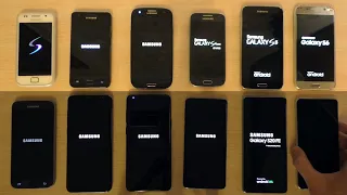 My 12 Samsung Galaxy S1-S21 Bootanimation Collection