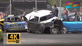 Aldershot Unlimited Bangers Handshaker 2024 Pit Walk and Highlights