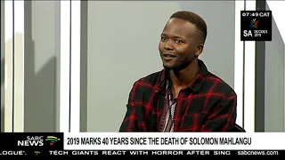 Rametsi on the movie Kalushi remembering Solomon Mahlangu