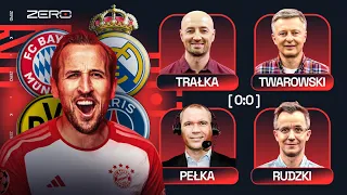 BAYERN - REAL, BVB - PSG. WALKA O FINAŁ LIGI MISTRZÓW. TWAROWSKI, PEŁKA, RUDZKI, TRAŁKA