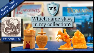 LOWENHERZ vs. DOMAINE Which game stays in my collection? (Board Game Comparison/Review 1997 v 2003)