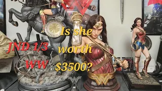 JND Wonder Woman $3500 1/3 Statue Unboxing/Review