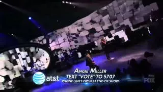 Angie Miller Performs Bring Me To Life The Top 7 Perform   AMERICAN IDOL SEASON 12