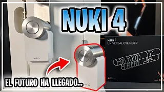 🔴 NUKI 4 ! Y entonces llego Matter y Thread!!! CERRADURA INTELIGENTE TOTAL!