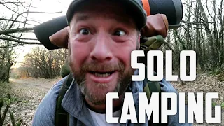 Wild Camping is great for the soul | Nearly Caught Solo Camping | Onewind Camping Shelter |