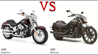 Harley Davidson Fat Boy 103 vs Kawasaki VN 900 Vulcan Test specification comparison