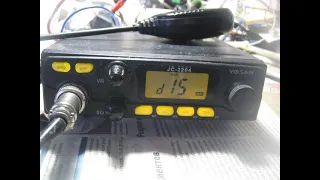 Ремонт CB радиостанции "Yosan JC2204 TURBO" она же "Megajet MJ400".