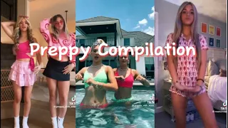 TikTok Preppy Dance Compilation 🌴🌺🥥🌈 #1