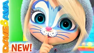 😻 Hop a Little, Jump a Little | Dave and Ava - Nursery Rhymes and Baby Songs 😻